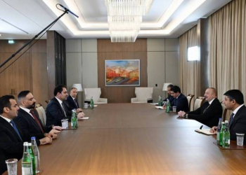 Prezident İlham Əliyev İraq Parlamentinin sədrini qəbul edib - Yenilənib